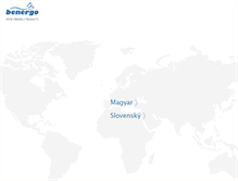 Tablet Screenshot of benergo.com